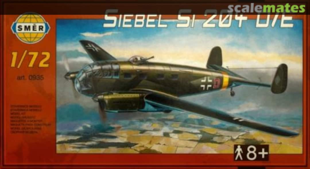 Boxart Siebel 204 D/E 0935 Směr