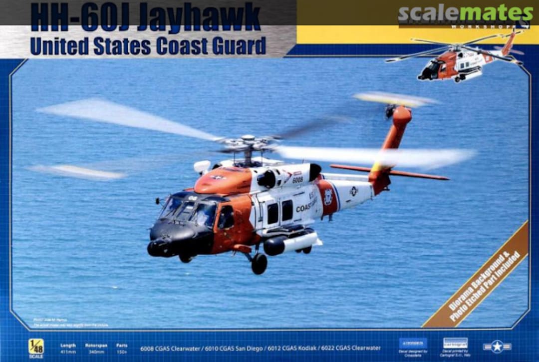 Boxart Sikorsky HH-60J Jayhawk 48010 Skunkmodels