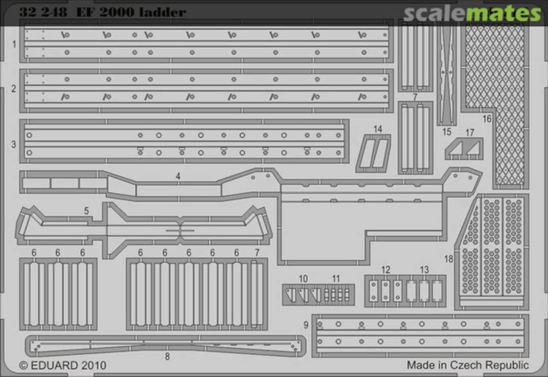 Boxart EF 2000 ladder 32248 Eduard