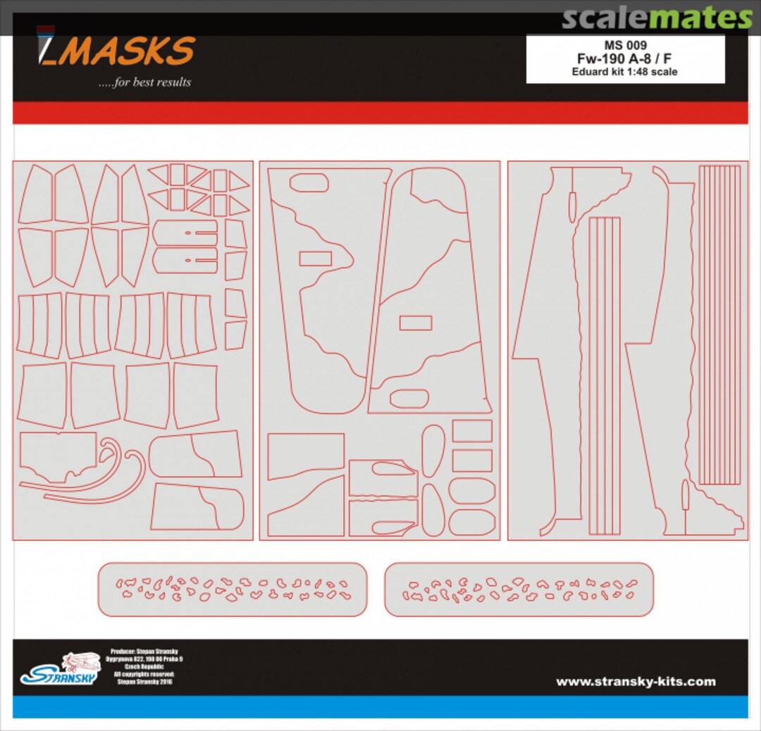 Boxart Focke-Wulf Fw-190A-8/F MS009 Stransky