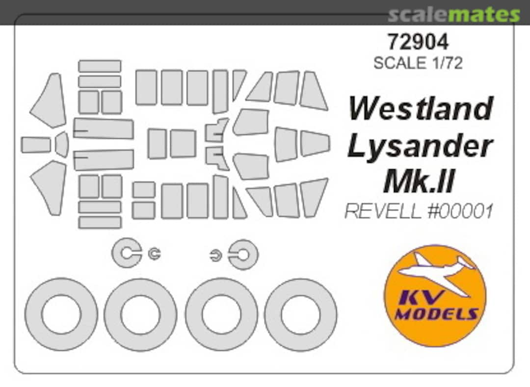 Boxart Lysander Mk.II 72904 KV Models