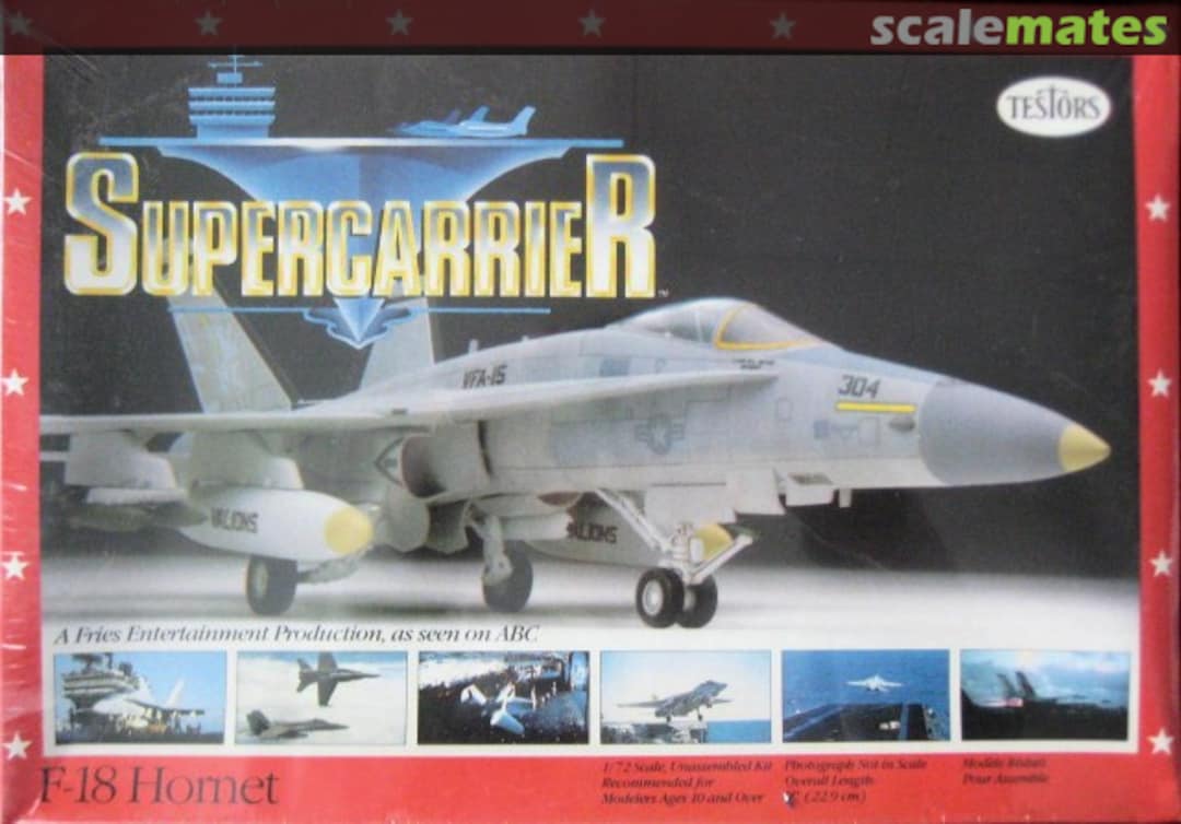 Boxart F/A-18 Hornet 284 Testors