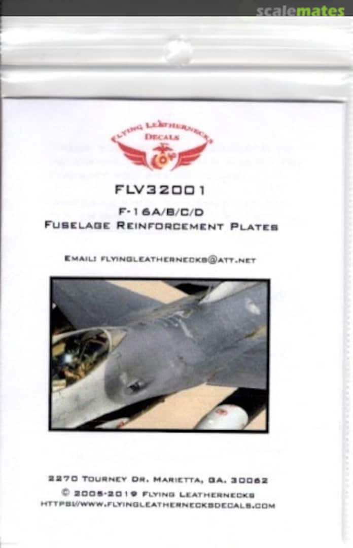 Boxart F-16C Fuselage Plates FL-V32001 Flying Leathernecks