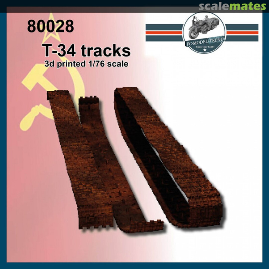 Boxart T-34 tracks 80028 FC Model Trend