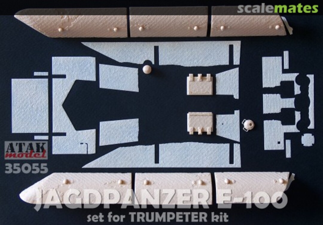 Boxart Jagdpanzer E-100 Zimmerit 35055 Atak Model