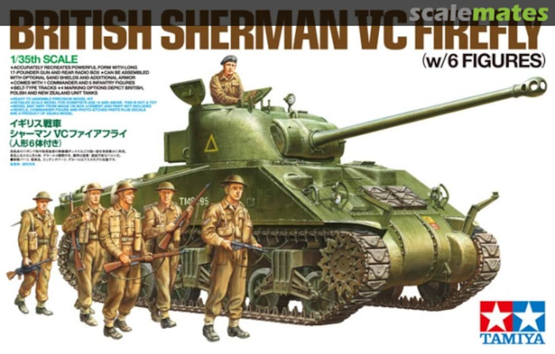 Boxart Sherman VC Firefly 25174 Tamiya