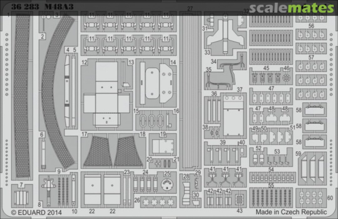 Boxart M48A3 36283 Eduard