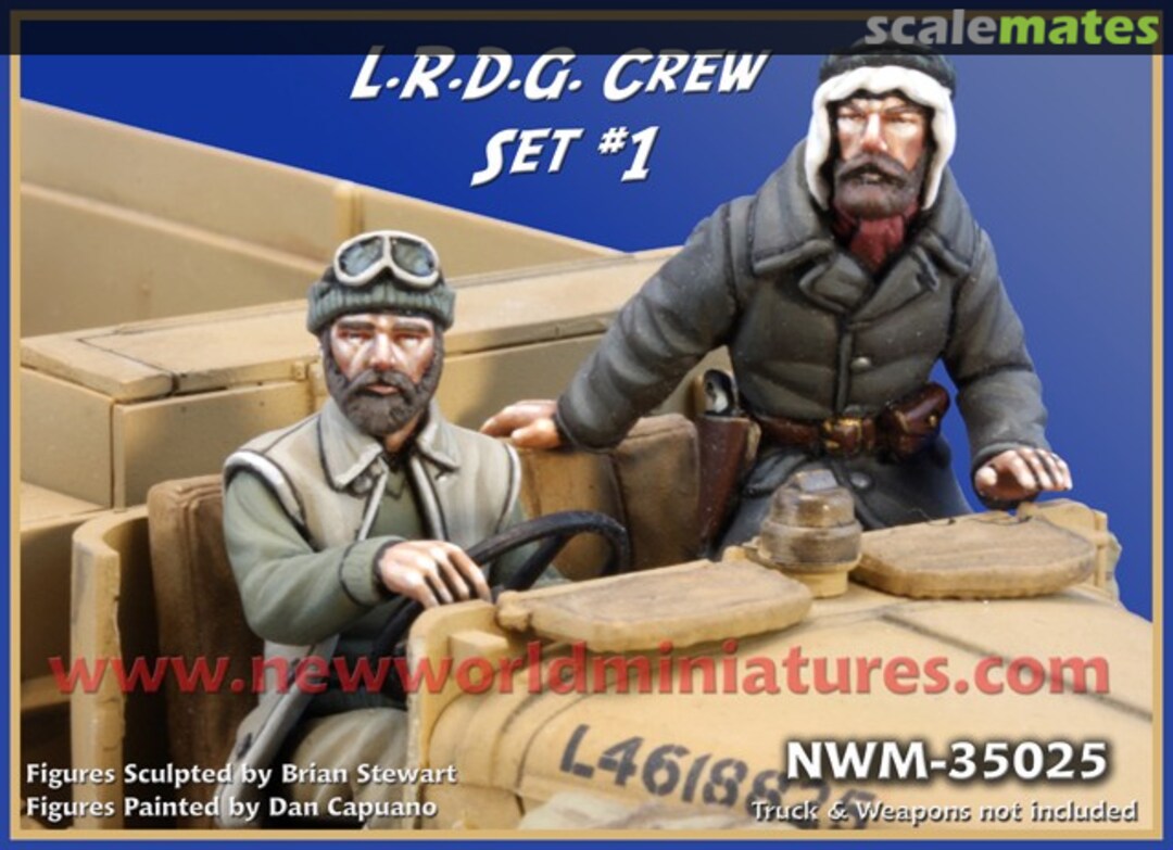 Boxart L.R.D.G. Crew Set No 1 NWM-35025 New World Miniatures