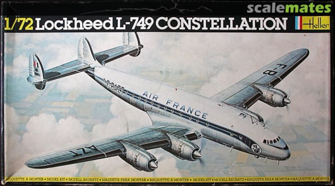 Boxart Lockheed L-749 Constellation 310 Heller