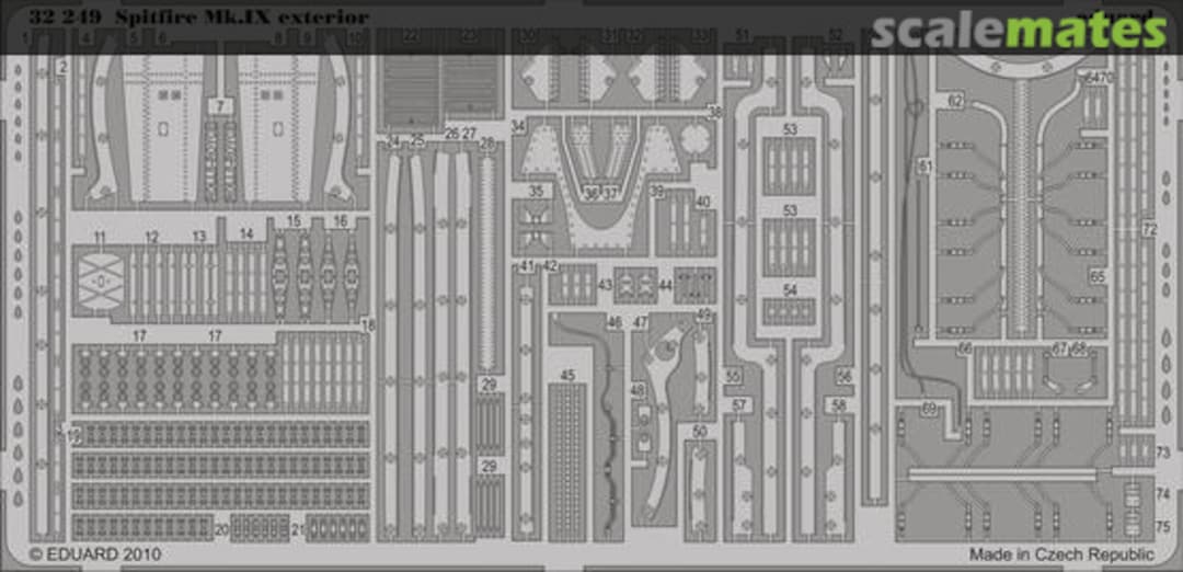 Boxart Spitfire Mk.IX exterior 32249 Eduard