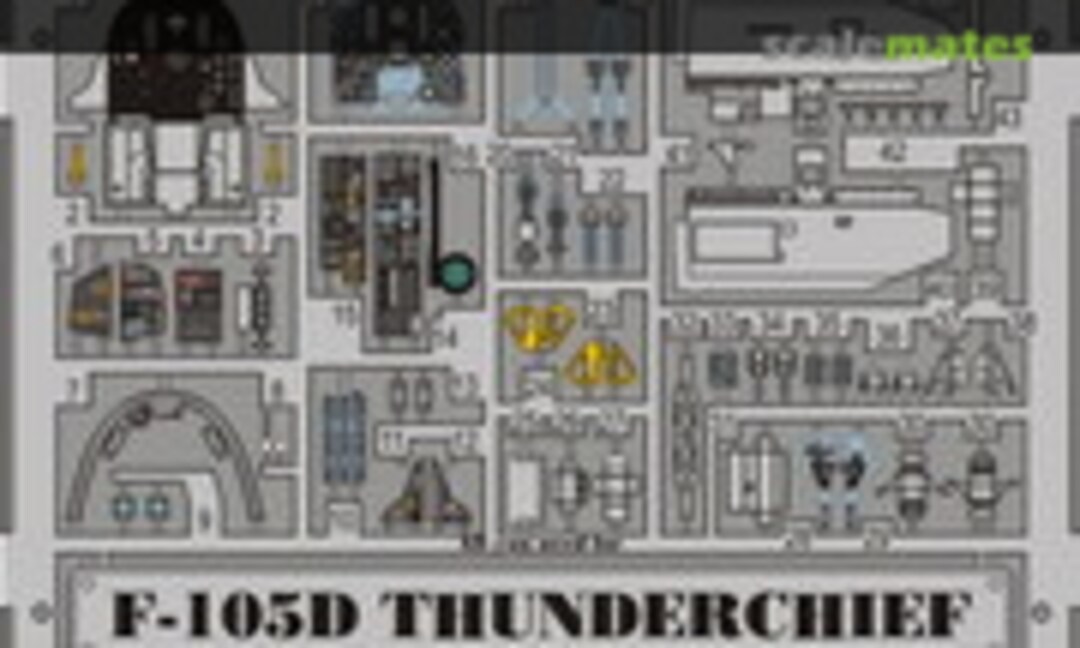 1:72 F-105D interior S.A. (Eduard SS300)