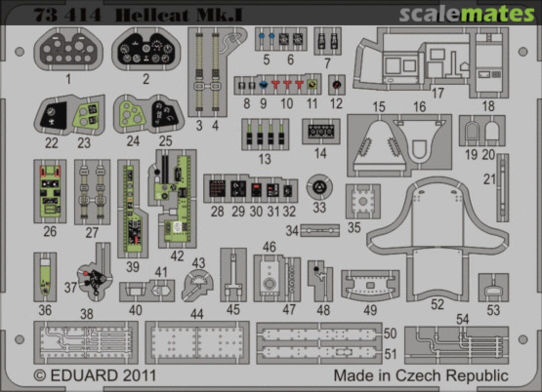 Boxart Hellcat Mk.I S.A. 73414 Eduard