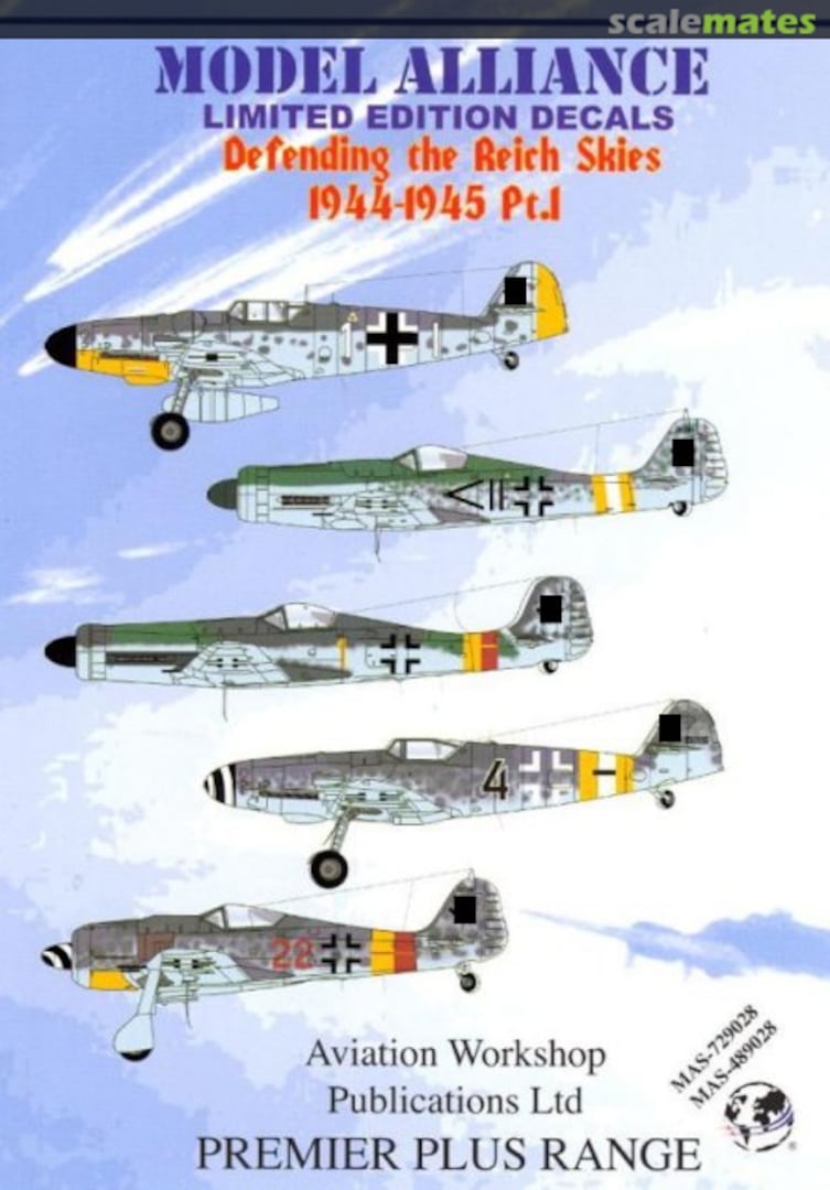 Boxart Defending the Reich Skies MAS-729028 Model Alliance