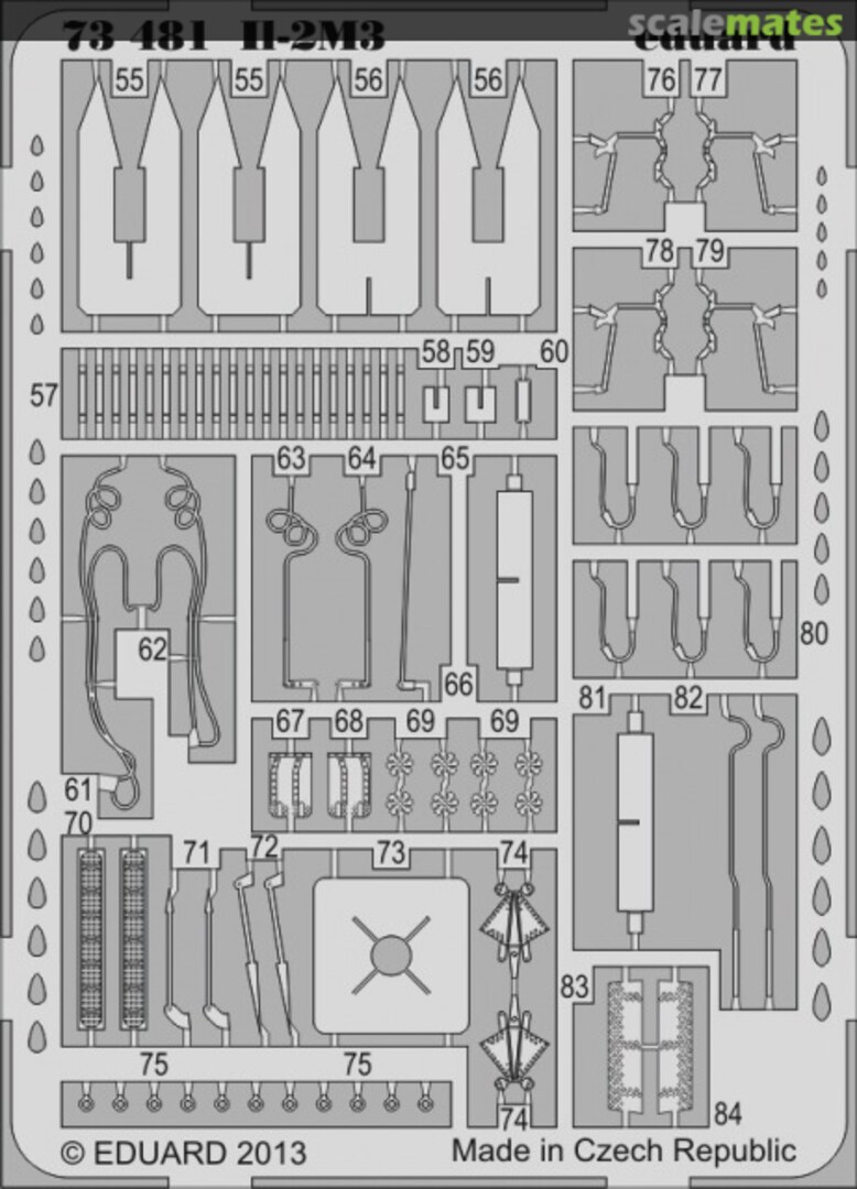 Boxart Il-2M3 Stormovik 73481 Eduard