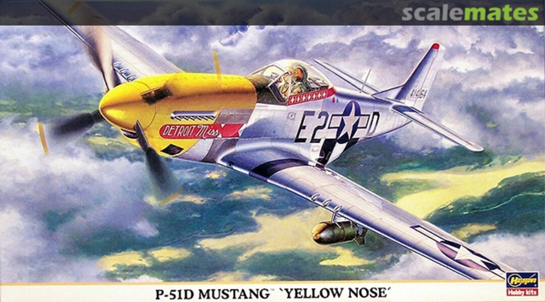 Boxart P-51D Mustang `Yellow Nose´ 09688 Hasegawa