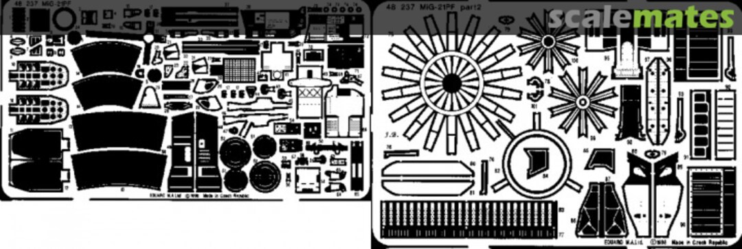 Boxart MiG-21PF 48237 Eduard