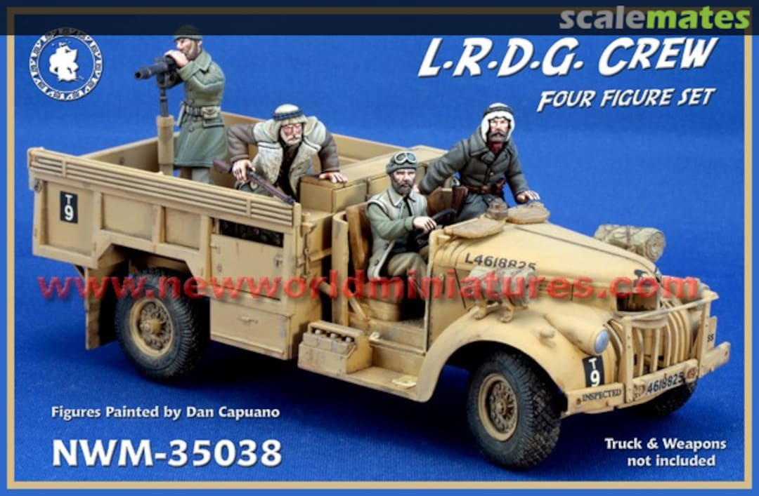 Boxart L.R.D.G. Crew 4 Figure Set NWM-35038 New World Miniatures