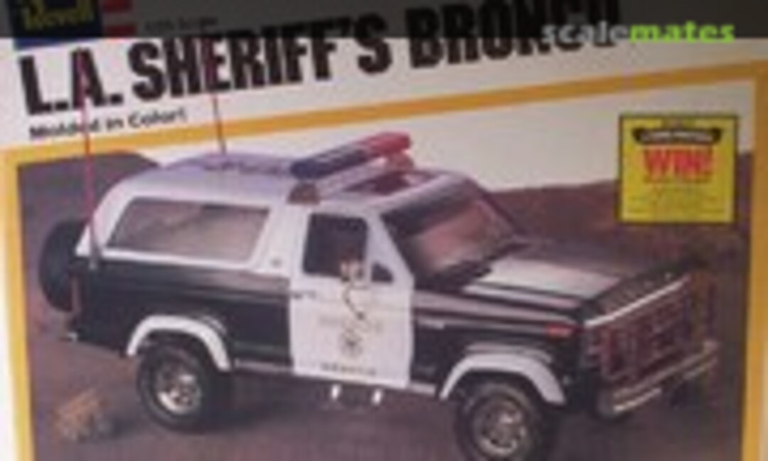 1:25 L.A. Sheriff's Bronco (Revell 7308)