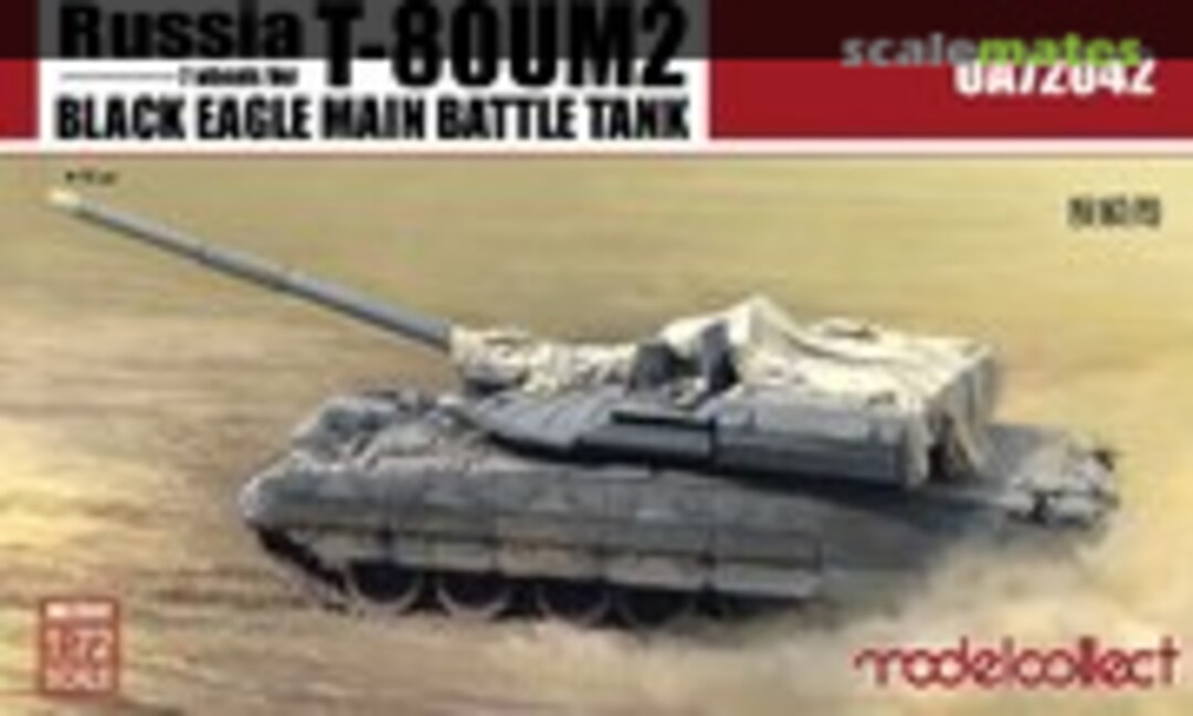 1:72 T-80UM2 Black Eagle Main Battle Tank (Modelcollect UA72042)