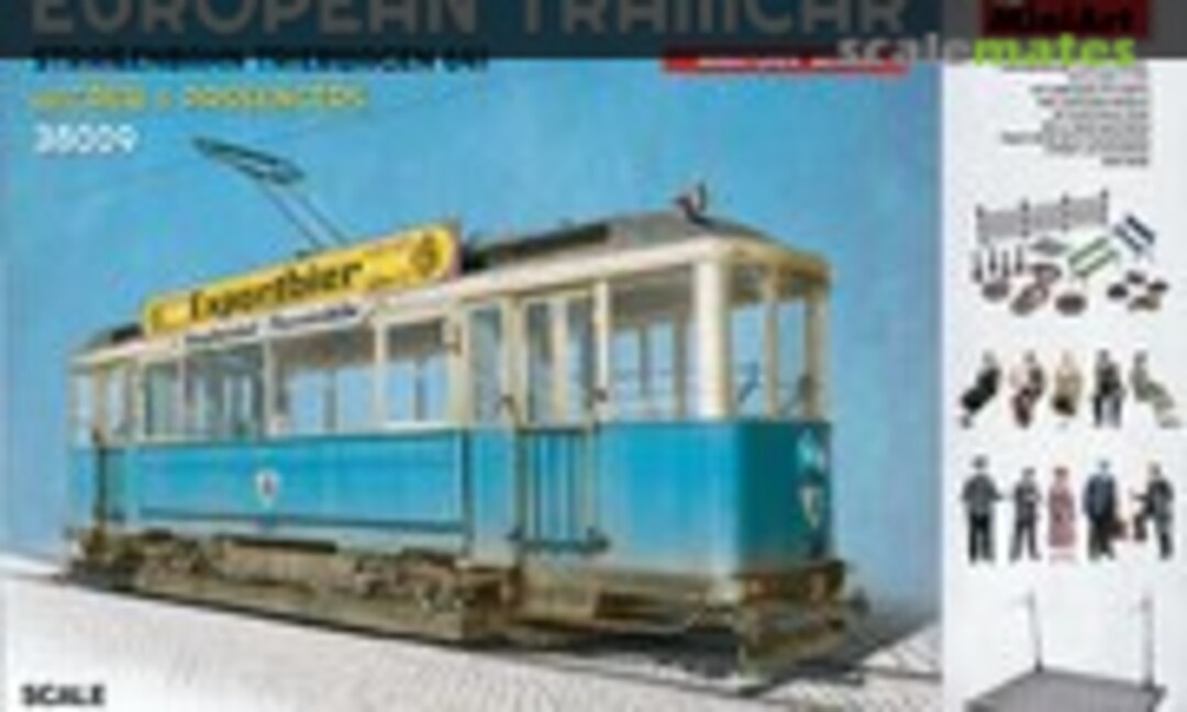 1:35 Tramcar - Straßenbahn-Triebwagen 641 (MiniArt 38009)