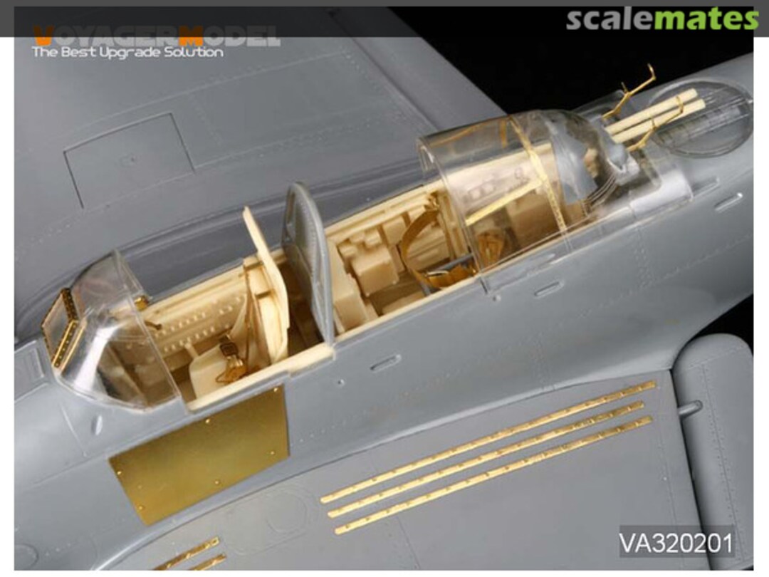 Boxart Junkers Ju87G Cockpit Upgrade Detail Set (for Hasegawa) VA320201 Voyager Model