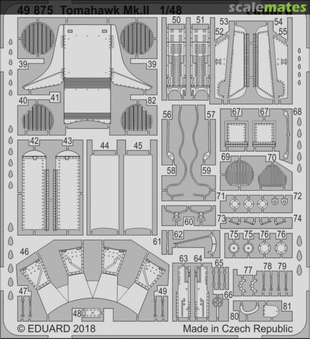 Boxart Tomahawk Mk.II 49875 Eduard