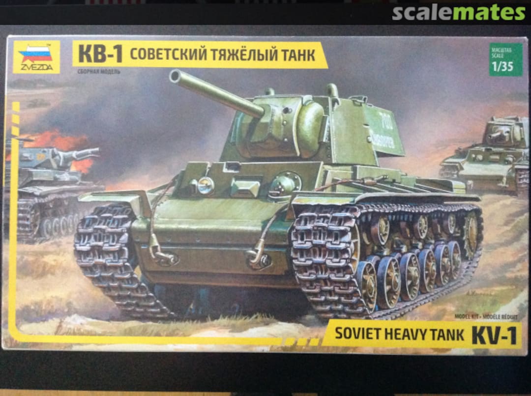 Boxart KV-1 3539 Zvezda