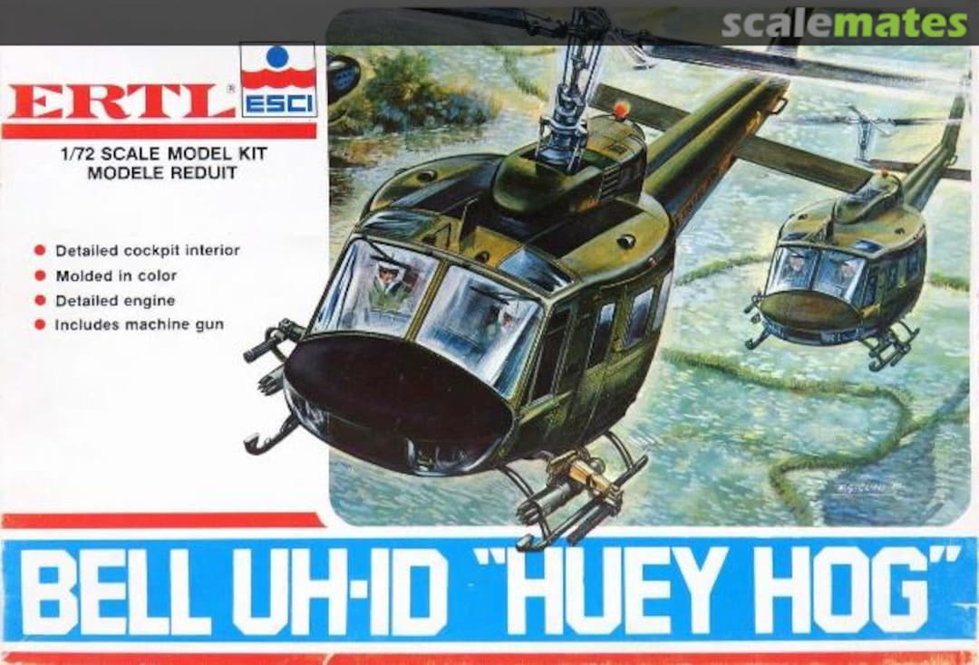 Boxart Bell UH-1D "Huey Hog" 8245 ERTL