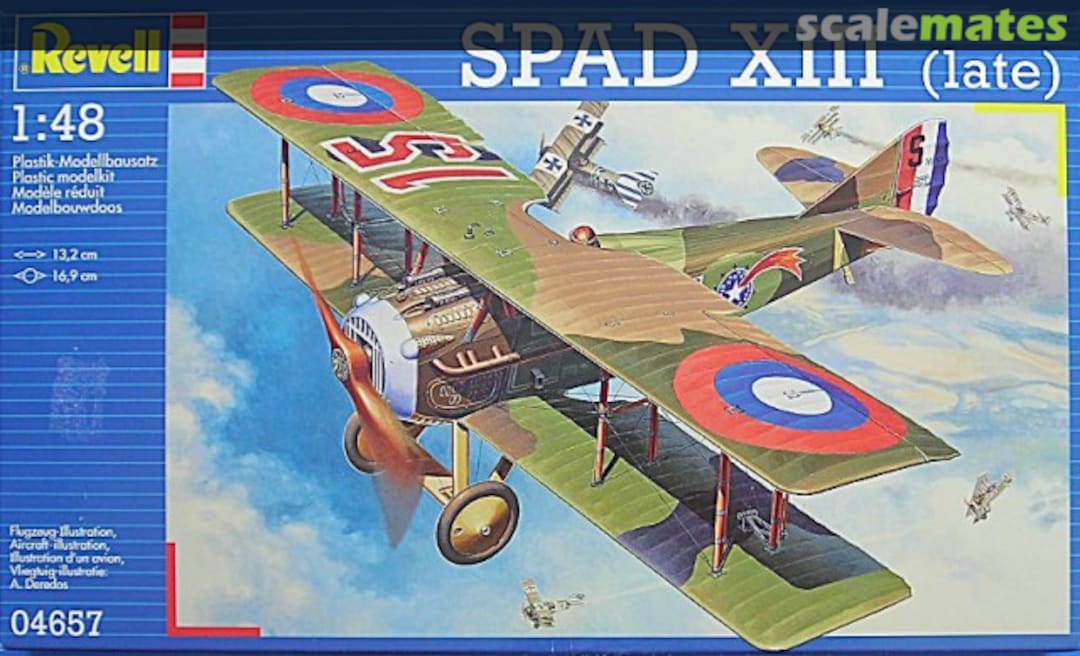 Boxart SPAD XIII (late) 04657 Revell