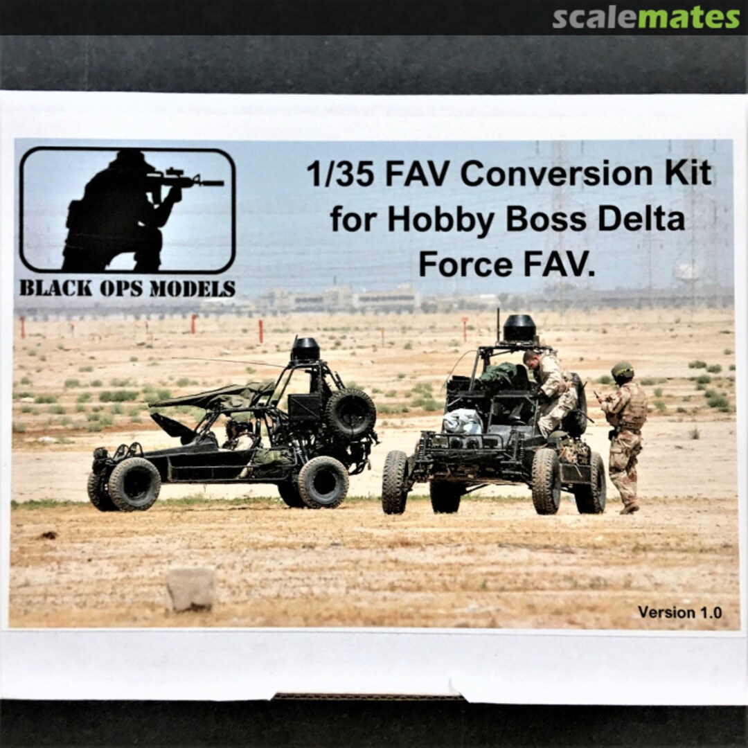 Boxart FAV Navy SEAL conversion kit No Black Ops Models