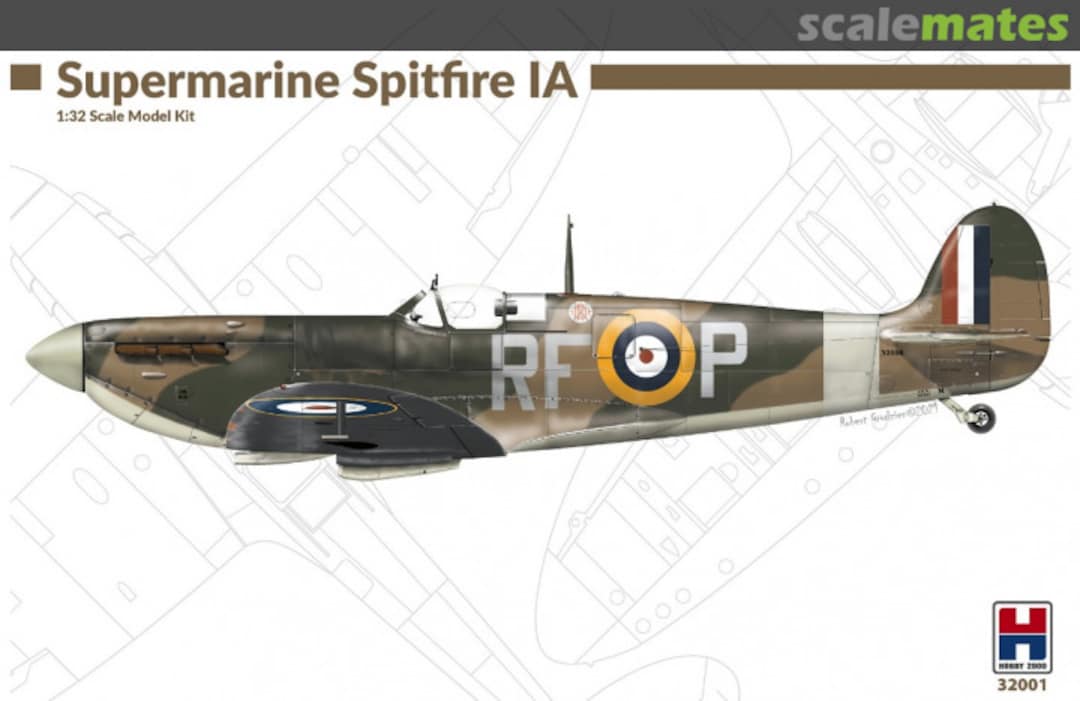 Boxart Supermarine Spitfire Ia 32001 Hobby 2000