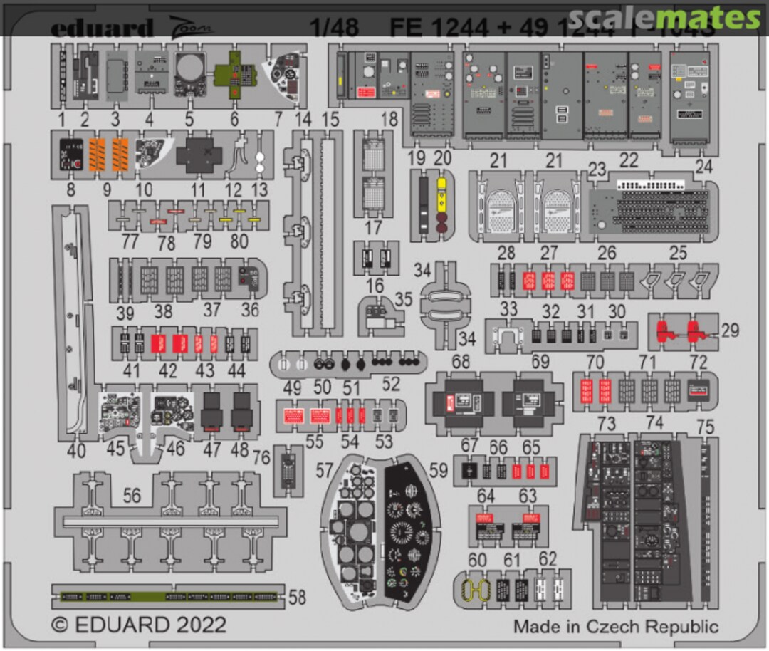 Boxart F-104S FE1244 Eduard