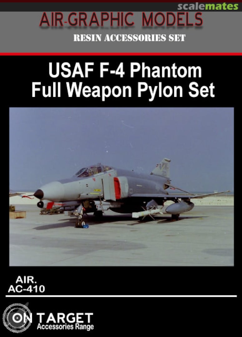 Boxart USAF Phantom Full Weapon Pylon Set  Air-Graphic Models