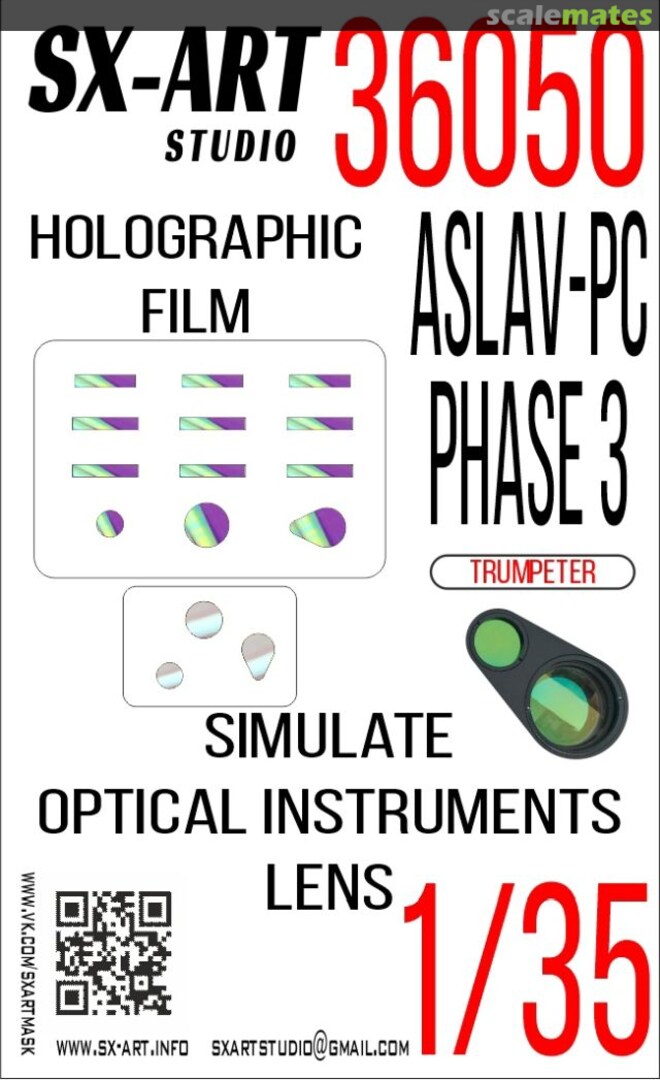 Boxart ASLAV-PC Phase 3 holographic film 36050 SX-Art