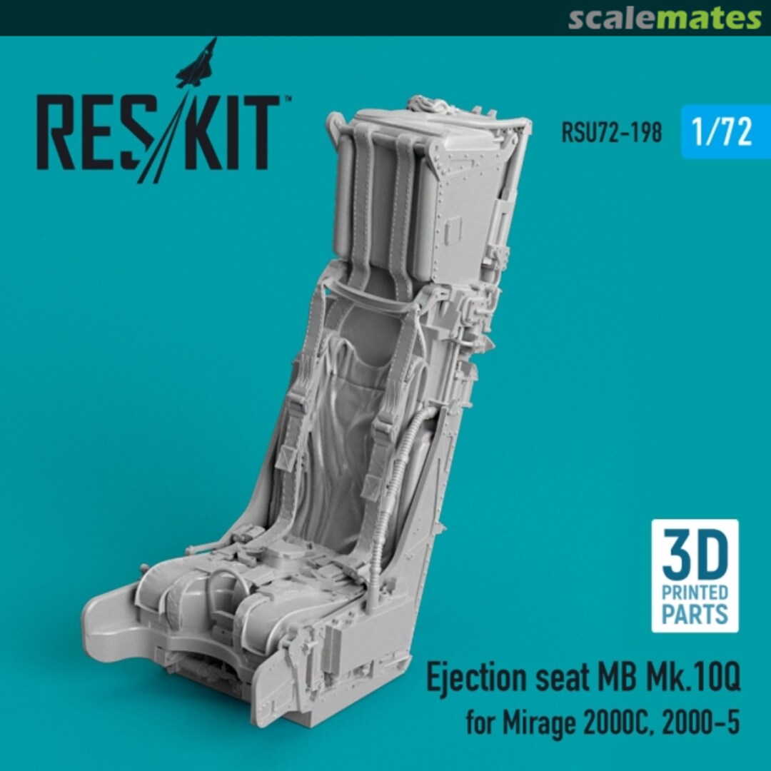 Boxart Martin-Baker Mk.10Q - Ejection Seat RSU72-0198 ResKit