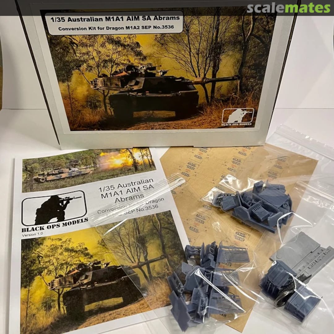 Contents Australian Army Abrams M1A1 AIM SA for the Dragon M1A2 SEP  Black Ops Models