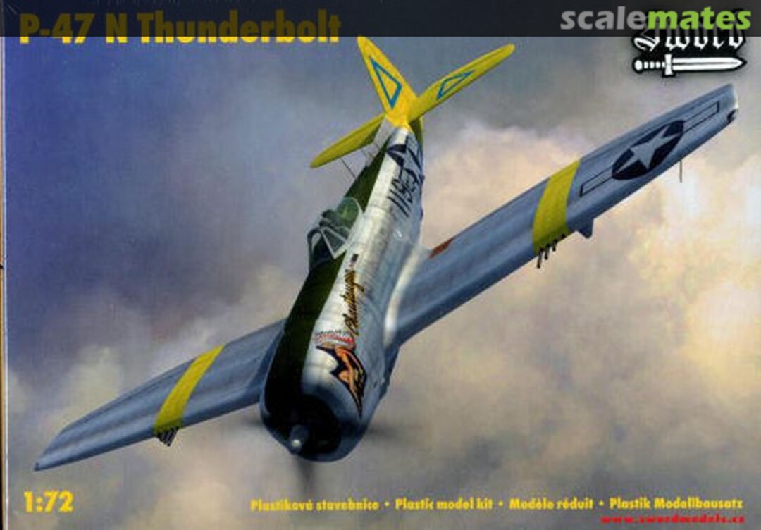 Boxart P-47N Thunderbolt SW 72039 Sword