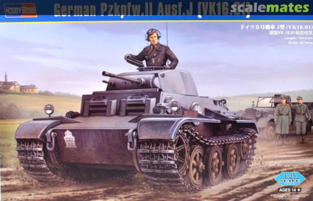 Boxart Pzkpfw.II Ausf.J 83803 HobbyBoss