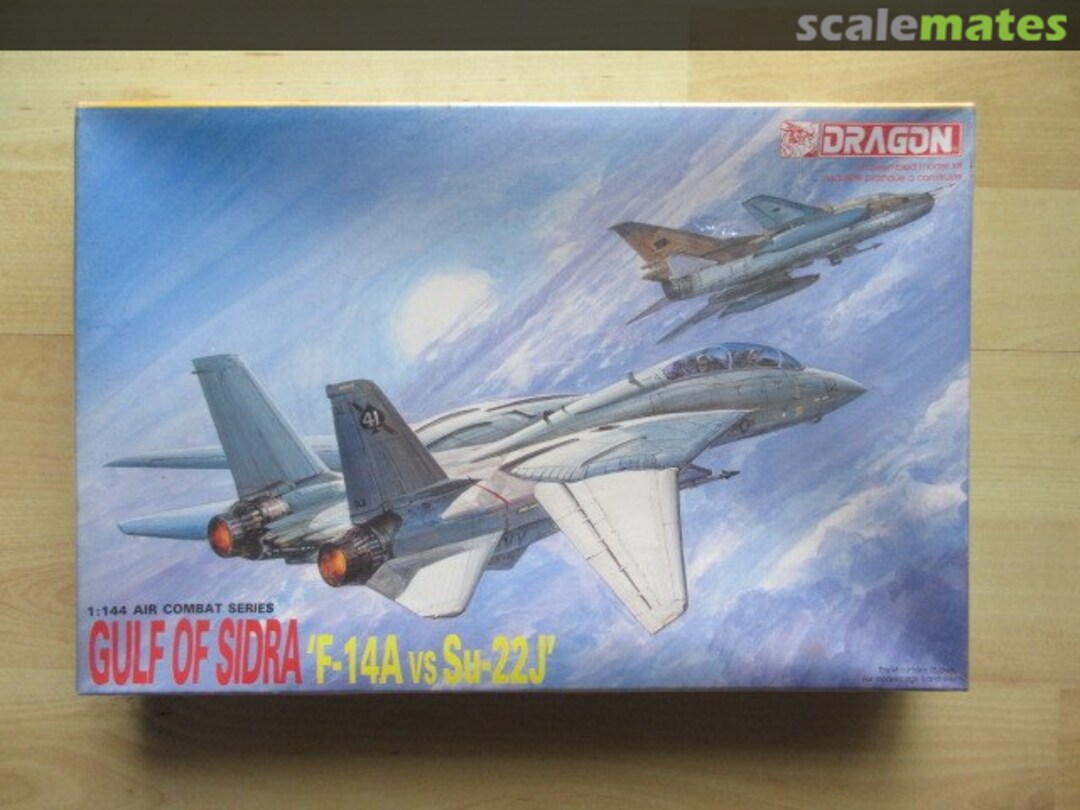 Boxart Gulf of Sidra 'F-14A vs Su-22J' 4001 Dragon