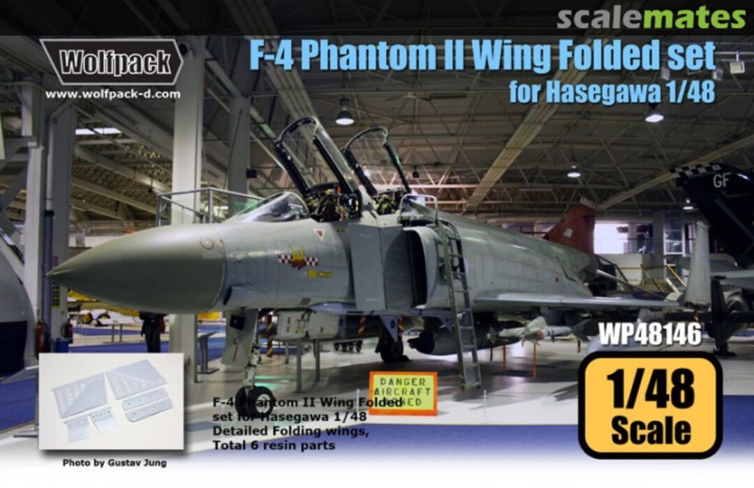 Boxart F-4 Phantom II Wing Folded Set WP48146 Wolfpack