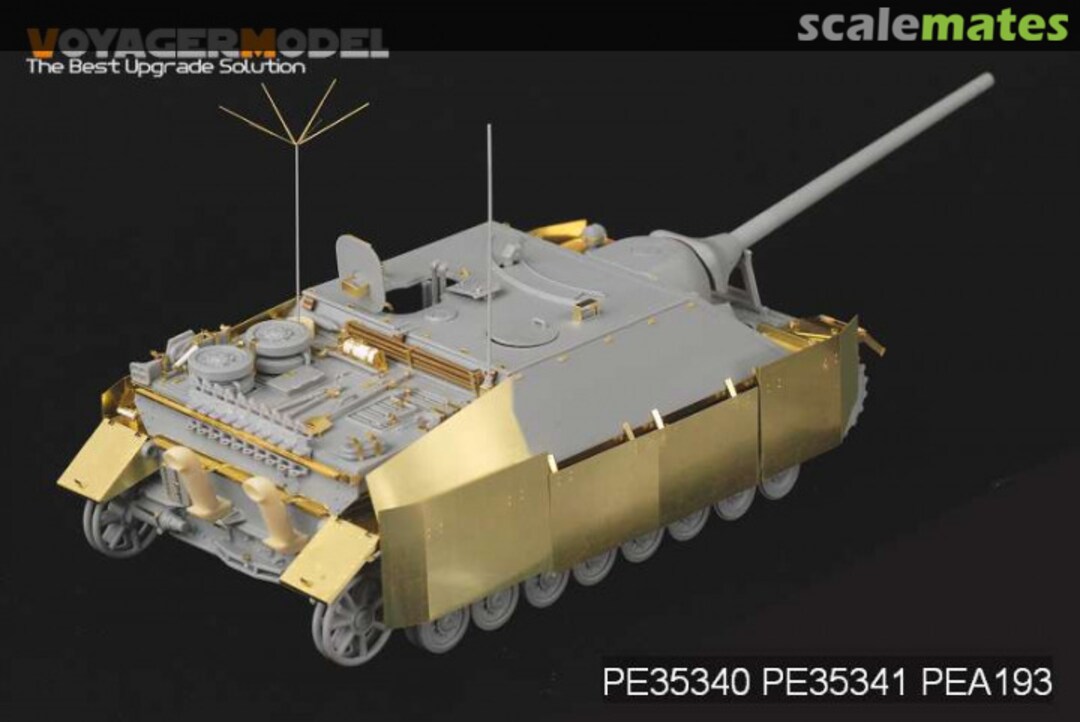 Boxart Jagdpanzer IV L/70(V) Fenders PE35341 Voyager Model