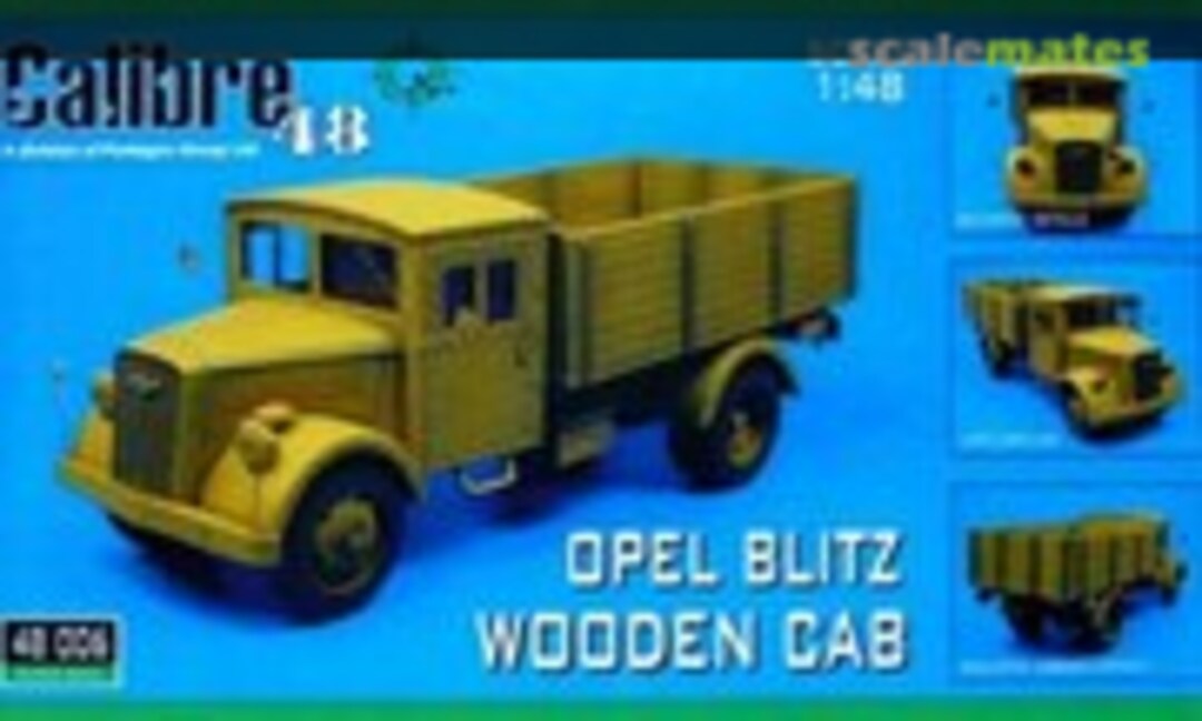 Opel Blitz Wooden Cab - Kompl. Resin Kit (Calibre48 48006)