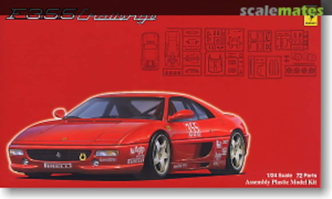 Boxart Ferrari F355 Challenge 12312 Fujimi