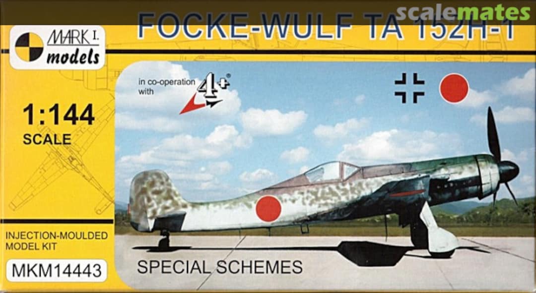 Boxart Focke-Wulf Ta 152H-1 "Special Schemes" MKM14443 Mark I Models