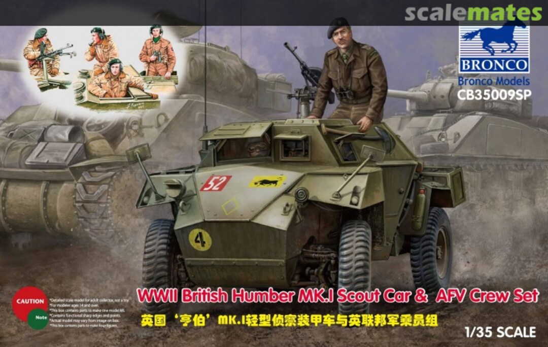 Boxart Humber Mk.I Scout Car CB35009SP Bronco