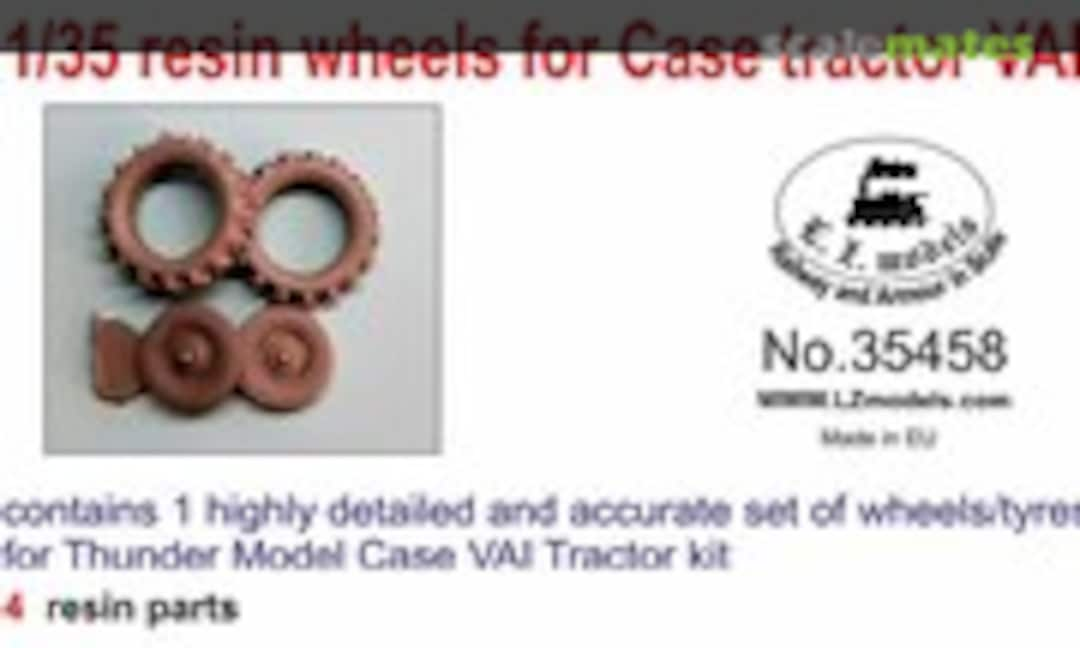 1:35 wheels for tractor Case VAI (L.Z. Models 35458)