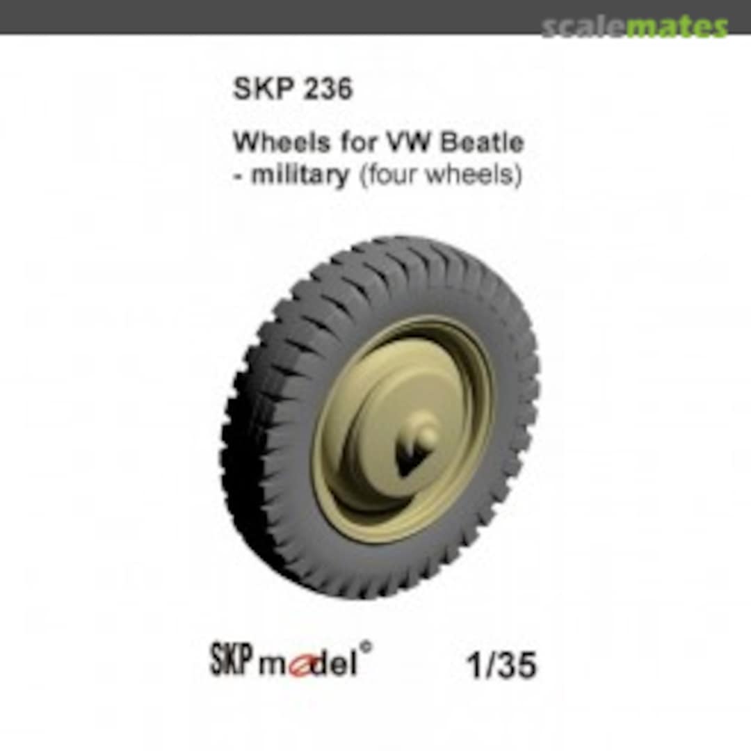 Boxart Wheels for VW Beetle / Käfer Militärvariante SKP 236 SKP model