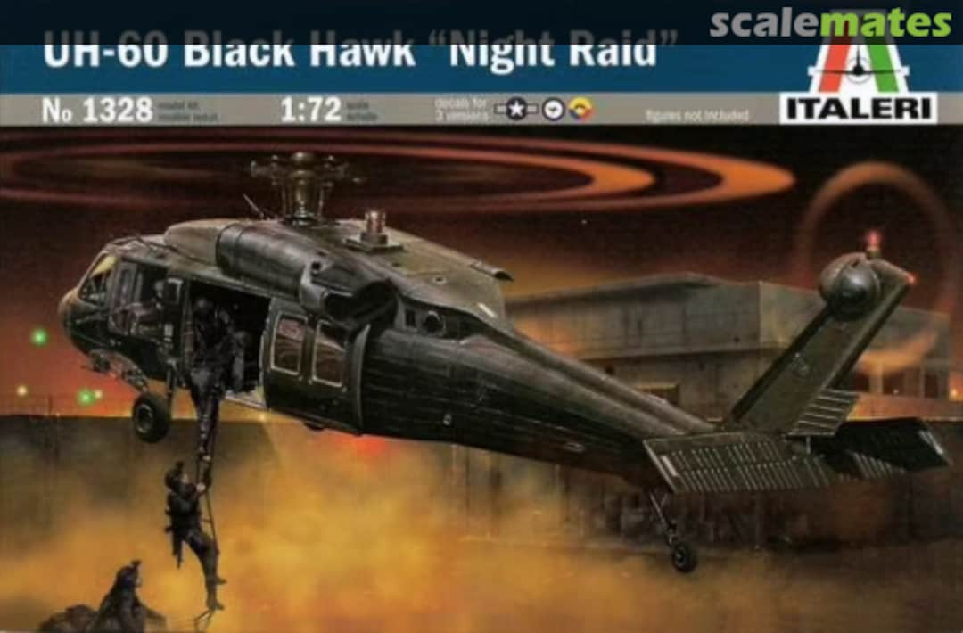 Boxart UH-60 Black Hawk "Night Raid" 1328 Italeri