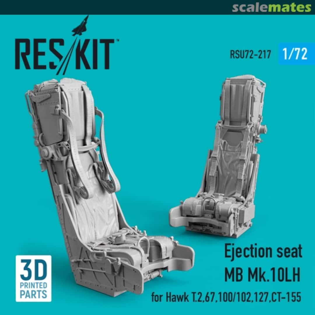 Boxart Martin-Baker Mk.10LH - Ejection Seat RSU72-0217 ResKit