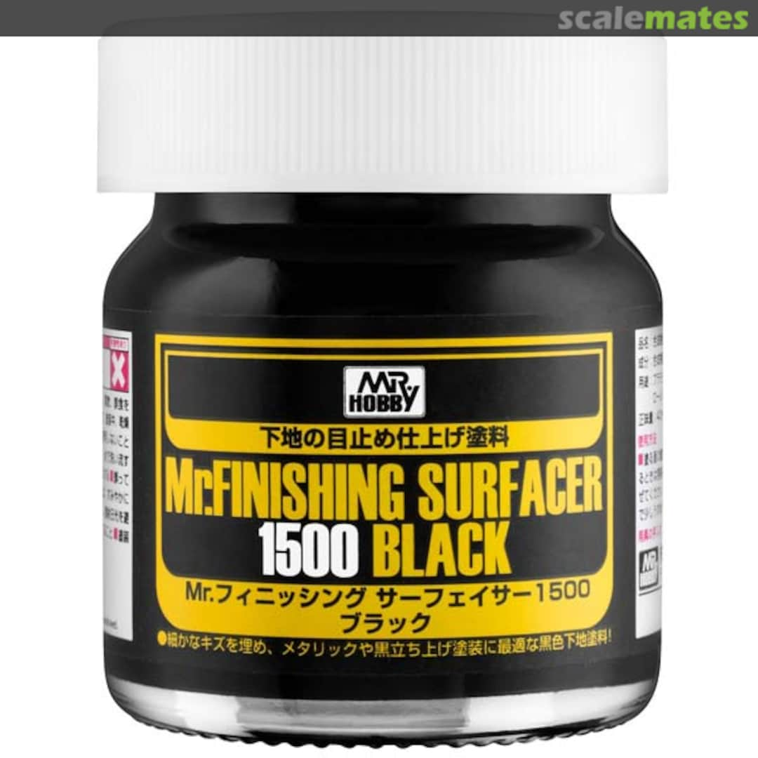 Boxart Mr Finishing Surfacer 1500 Black SF288 Mr. Hobby